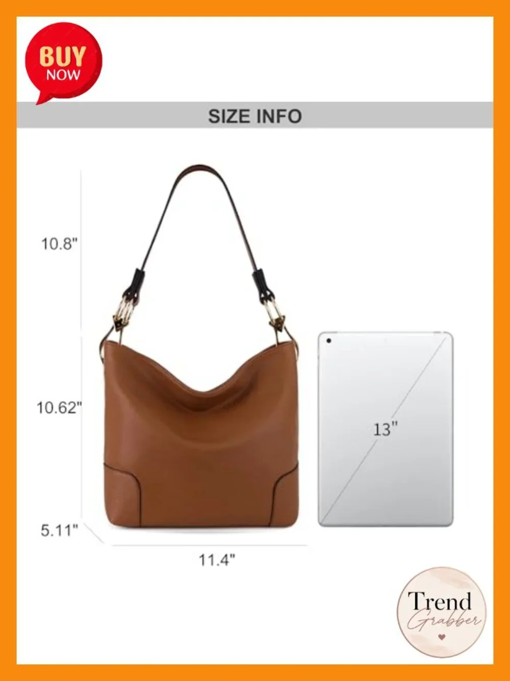 Faux Leather Hobo Shoulder Bag Slouchy Top Handle Satchel Purse